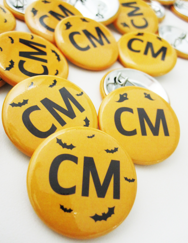 Critical Mass Halloween Badges