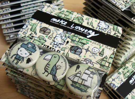Mike Lowery 1 inch button packs