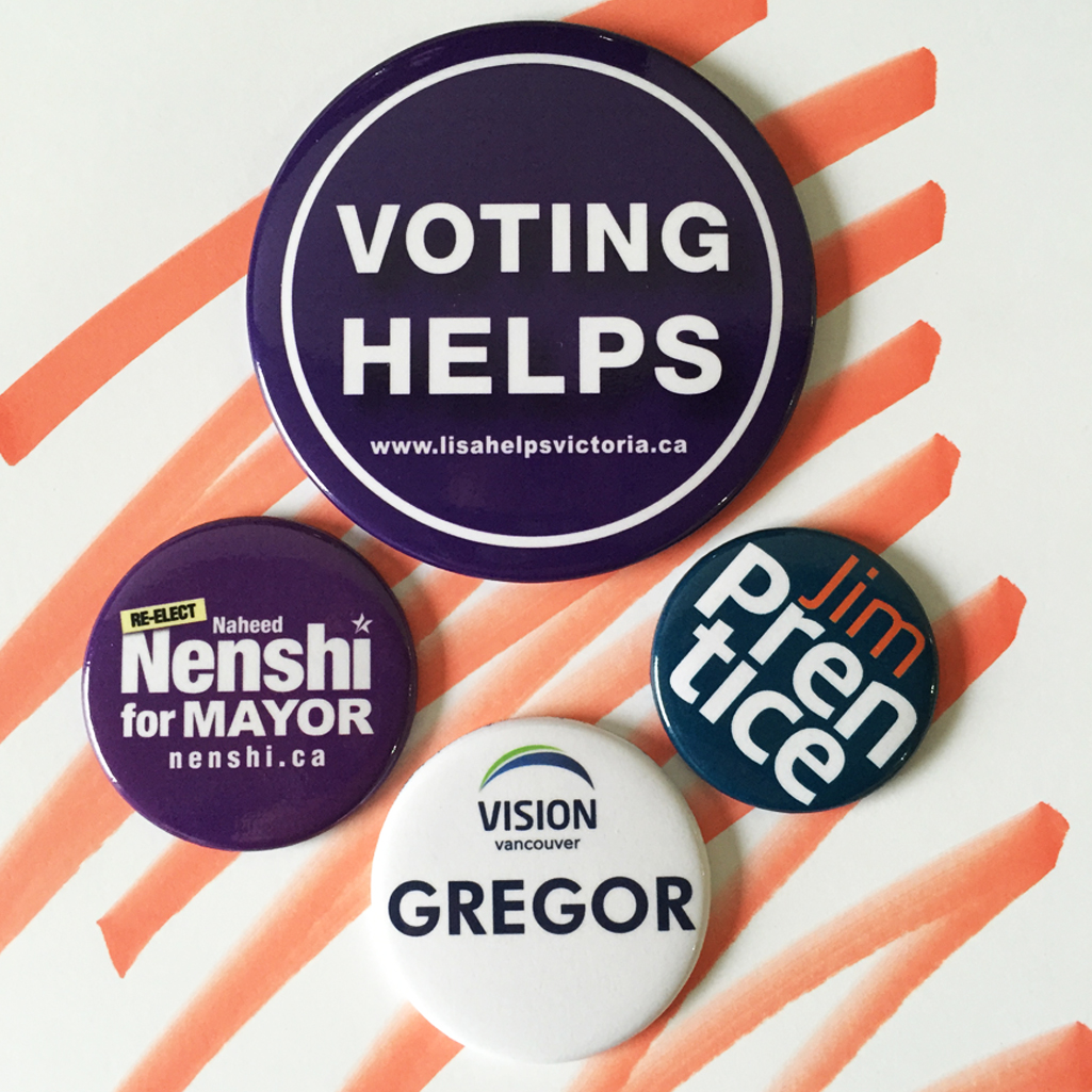 Election Buttons