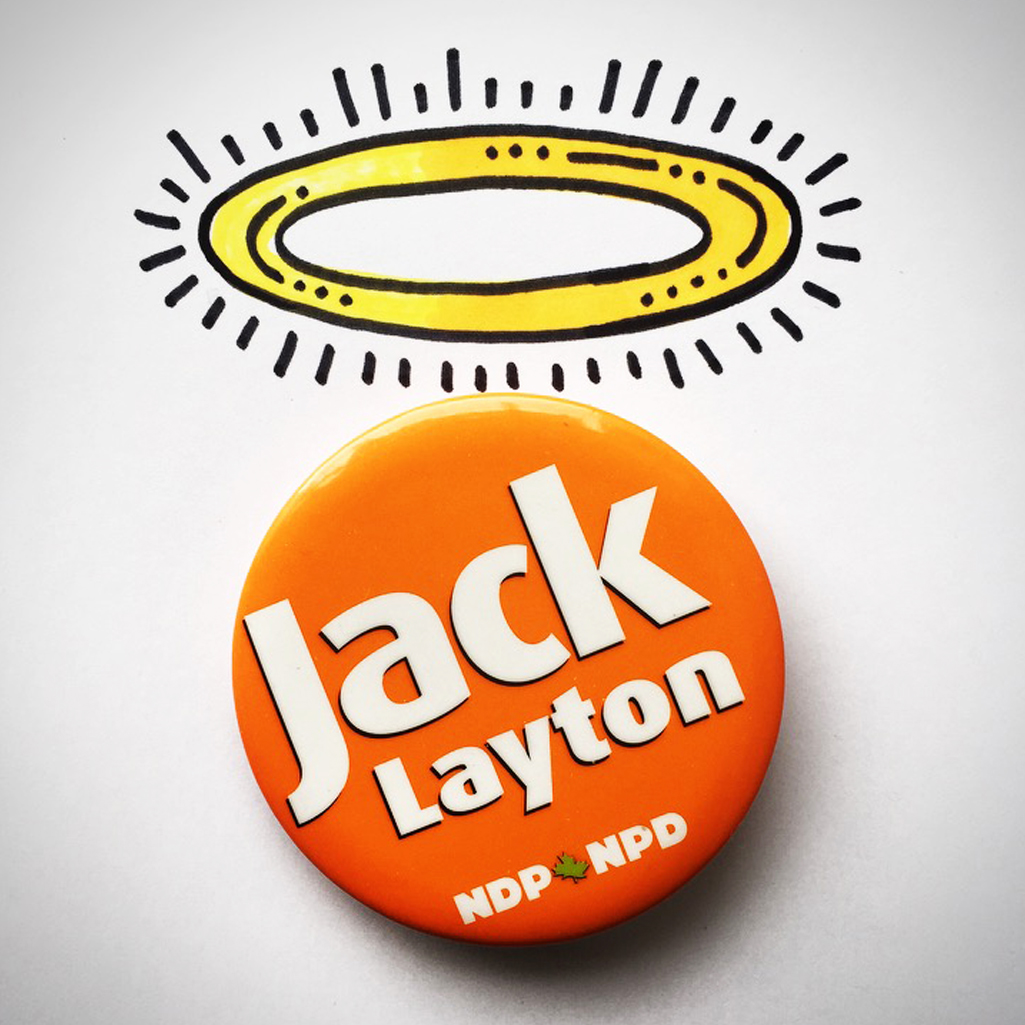 Jack Layton Button